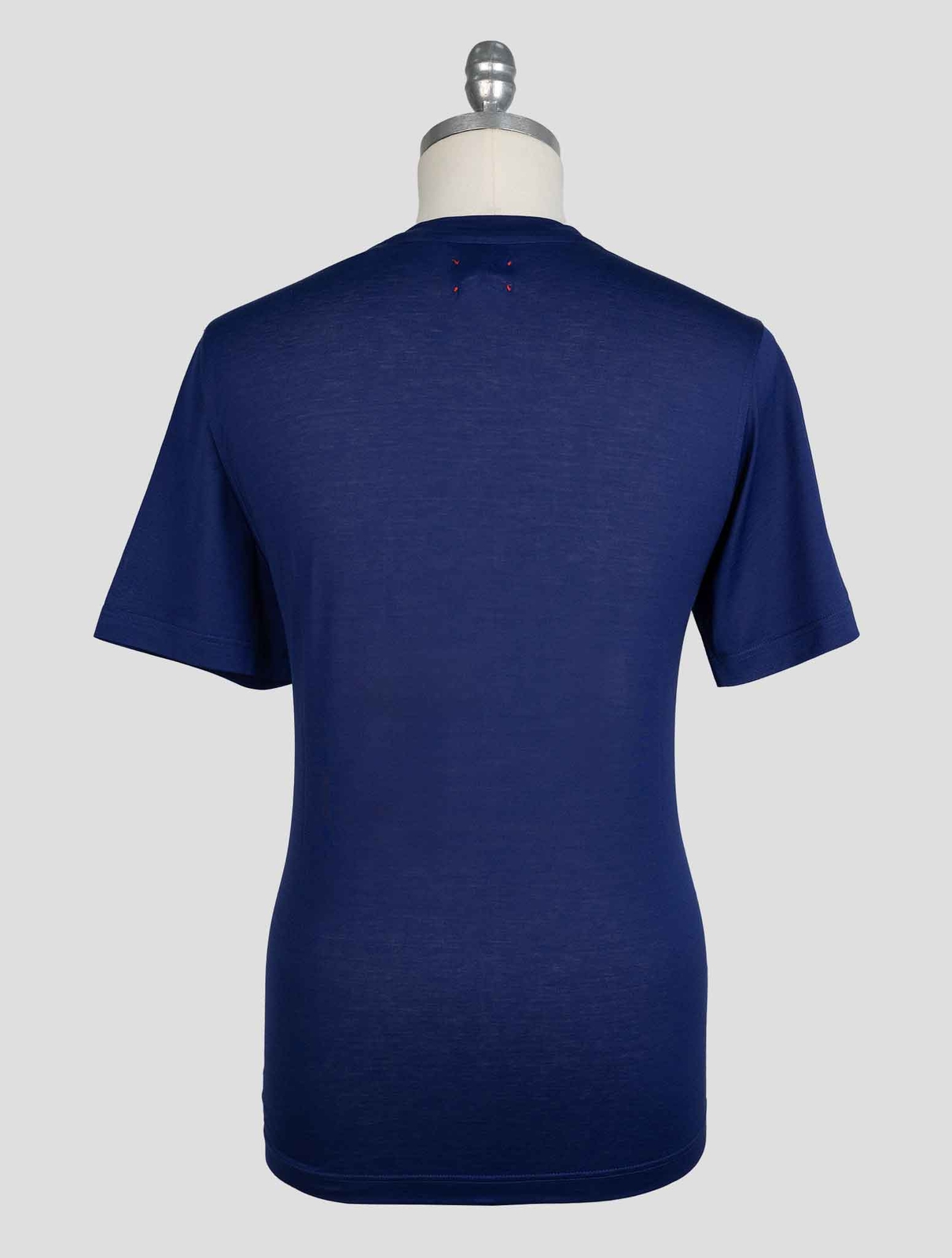 NEW KITON BLUE COTTON T-SHIRT EU 56 - US 46 - 2XL KMZ36 gallery