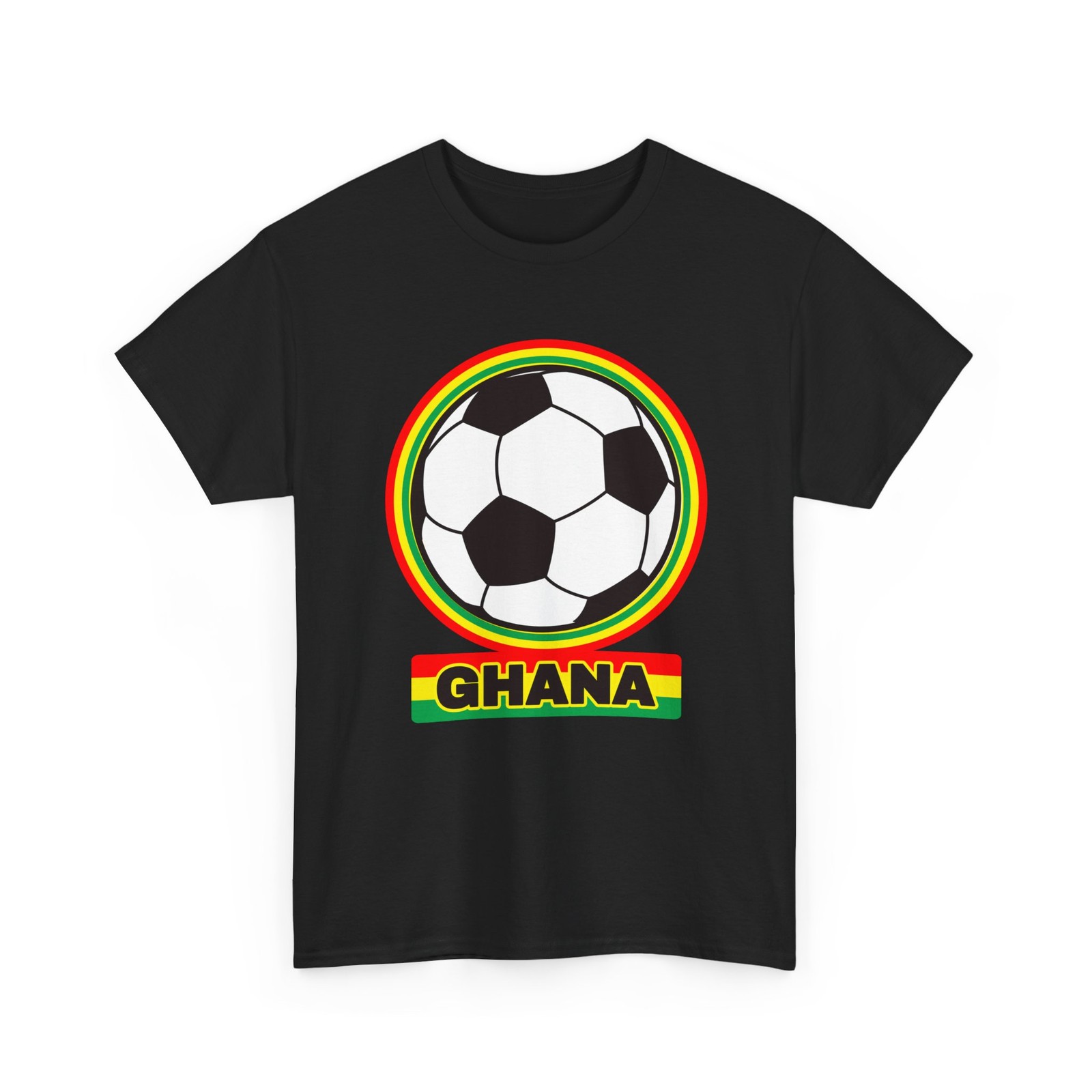 Ghana Shirt, Ghanaian Flag Ghana Soccer Jersey Style Shirt