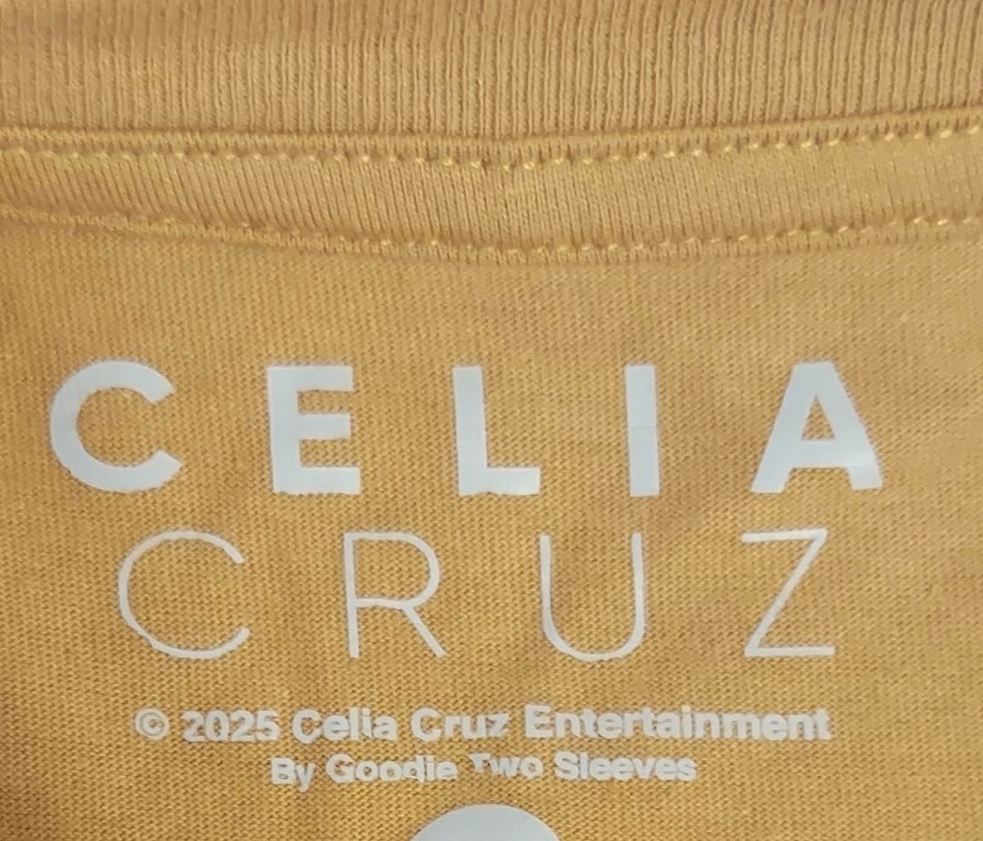 Celia Cruz Graphic T Shirt Latino Heritage Month Size XL, L, M, S, XS gallery
