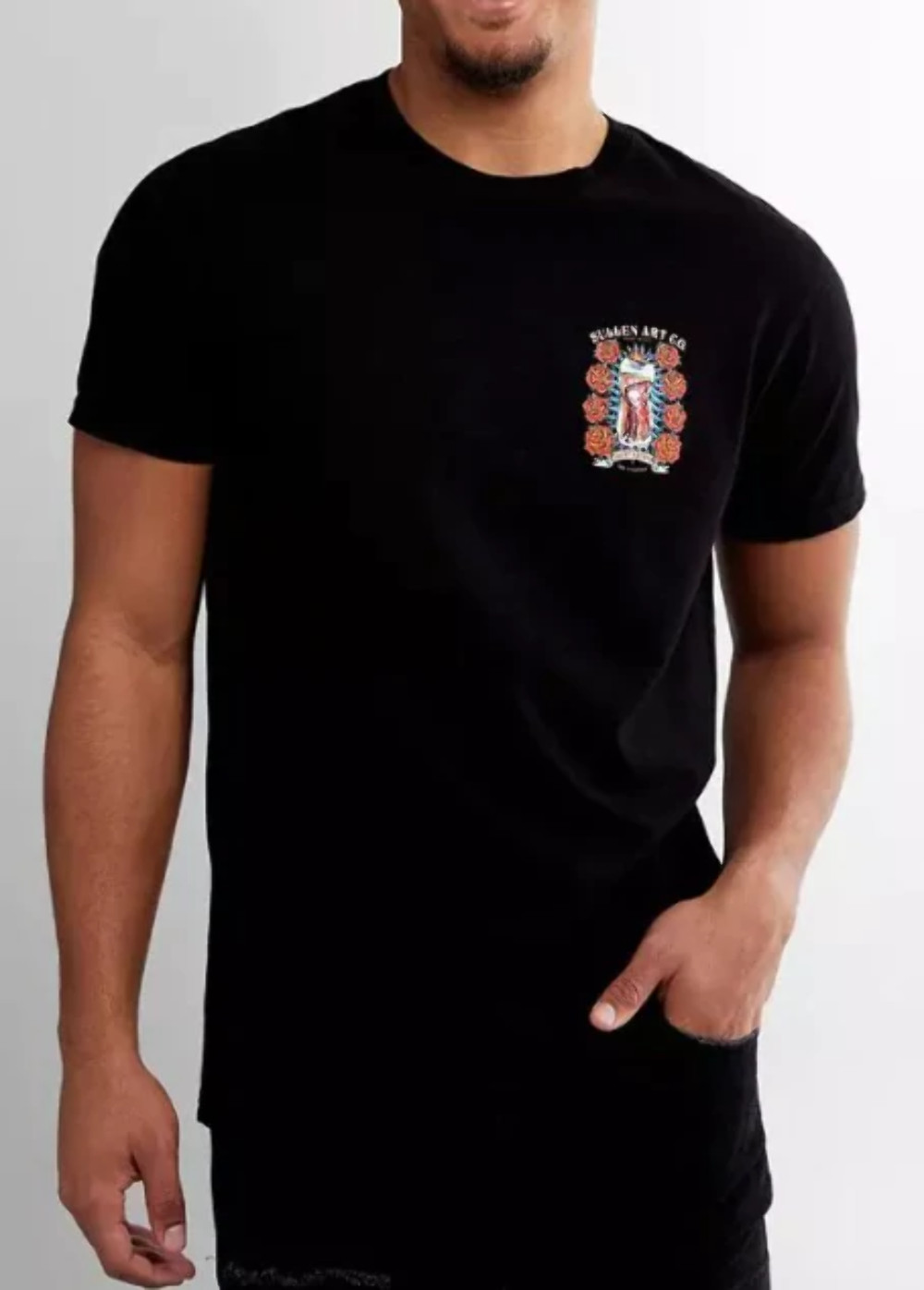 Sullen Men's T-shirt HOLY WATER Tattoos Urban Design Premium Quality gallery