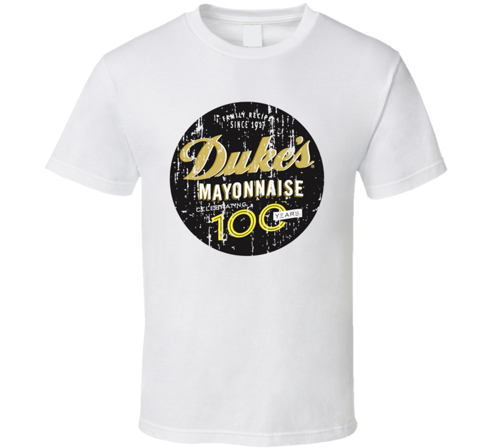 Duke's Mayonnaise Logo Cool Food Gift Distressed T Shirt gallery