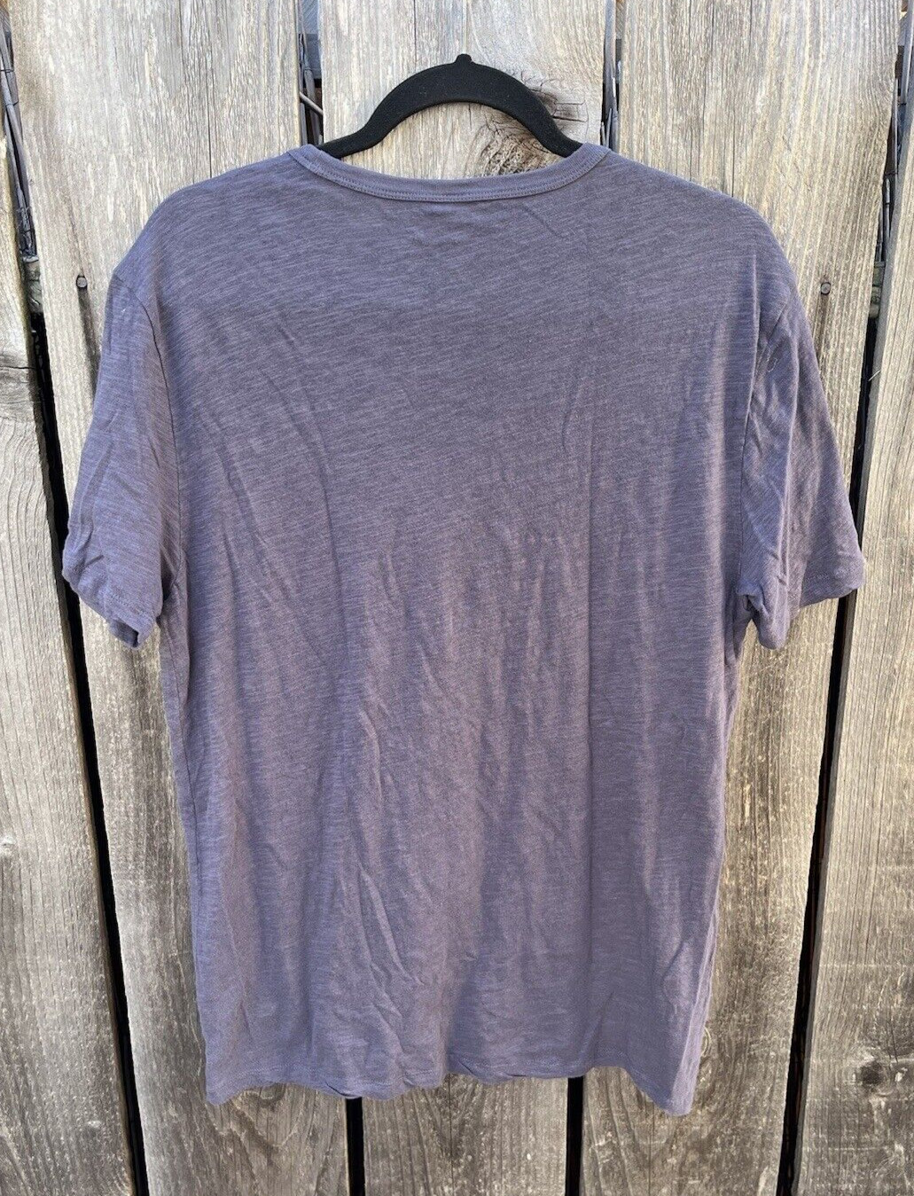 Men's Vuori T-Shirt Blue Pocket Solid NO SIZE Casual Norm City Classic Modern gallery