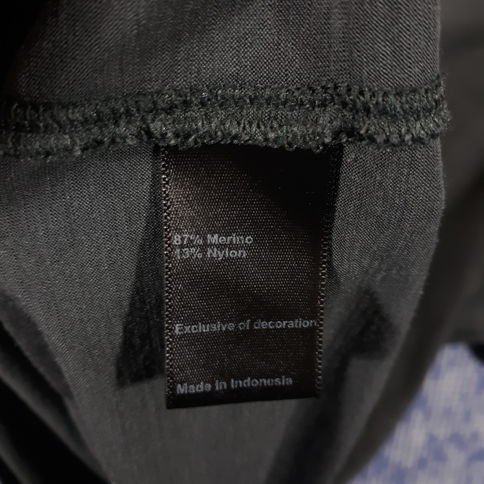 Proof T-Shirt Mens Large Gray Merino Wool Nylon Blend Snap gallery
