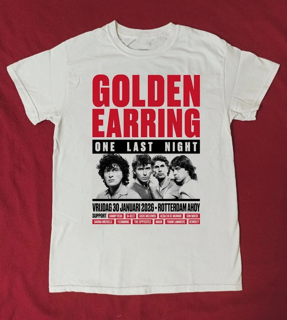 Golden Earring Band One Last Night 2025 All Size Size S-5XL T Shirt