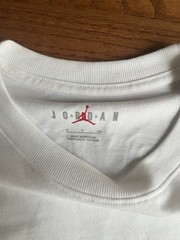 Michael Jordan Air Jordan Oversized Crew T-Shirt White Small New NWT Quote