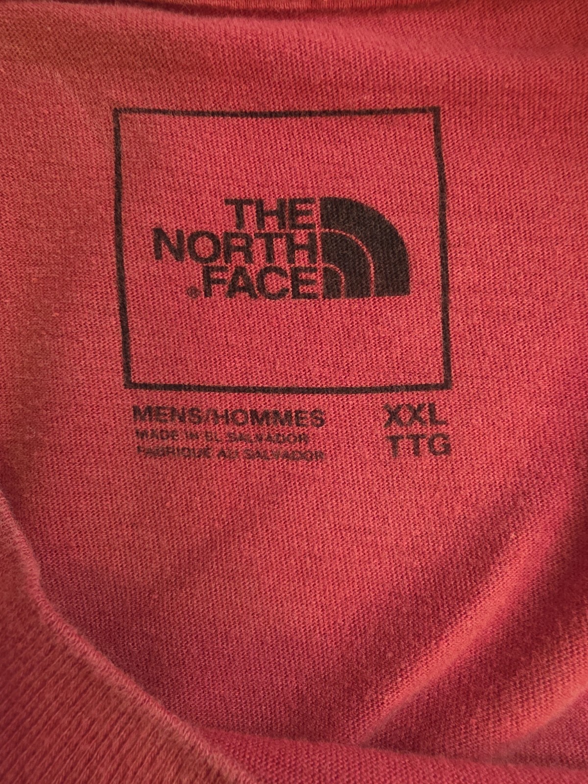 The North Face Shirt Mens XXL Red Graphic Tee Short Sleeve Trees Hiking Outdoor gallery