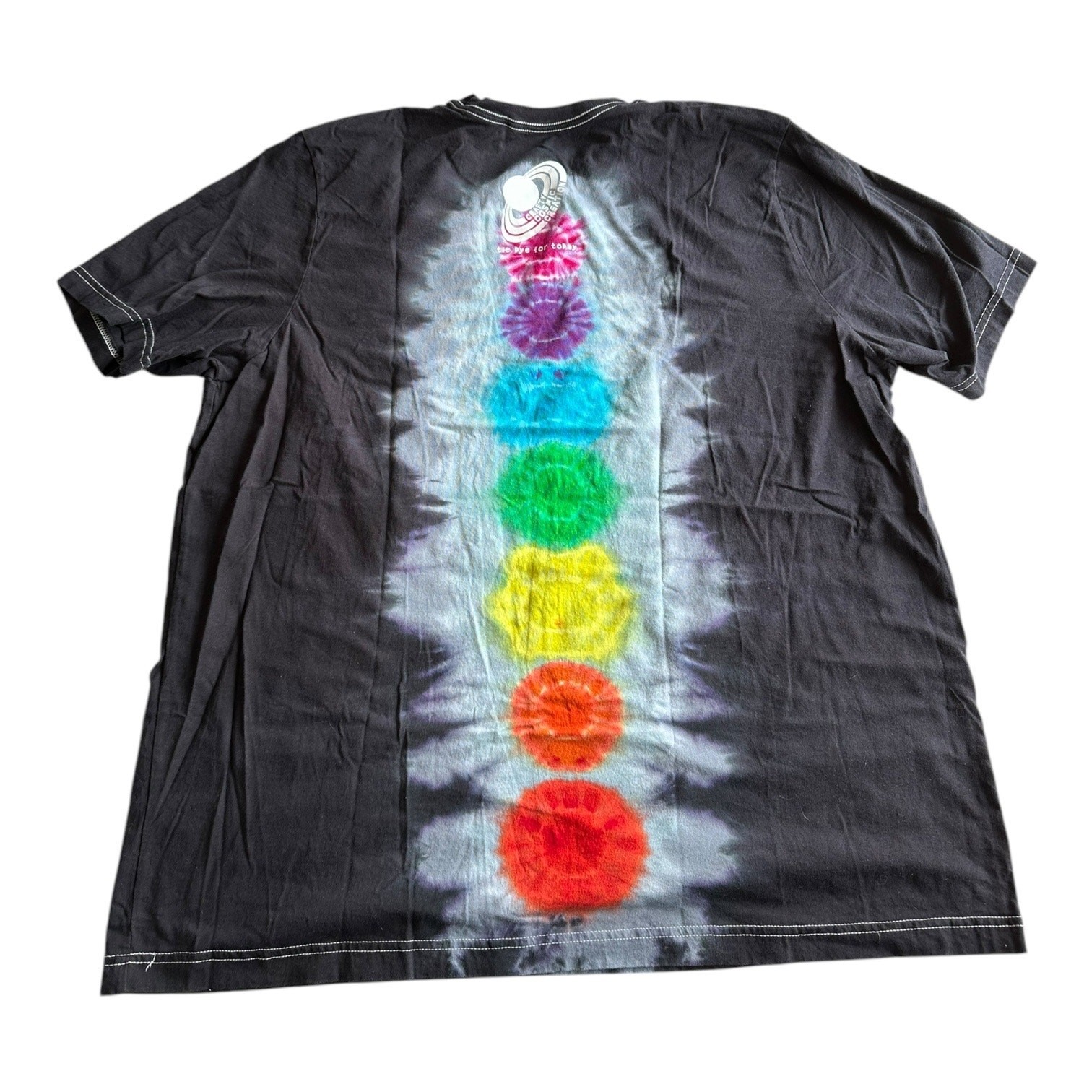 Mens Shirt Size 3XL Handmade Tie Dye Chakra Retro Classic Hippie Unisex Gift NEW gallery
