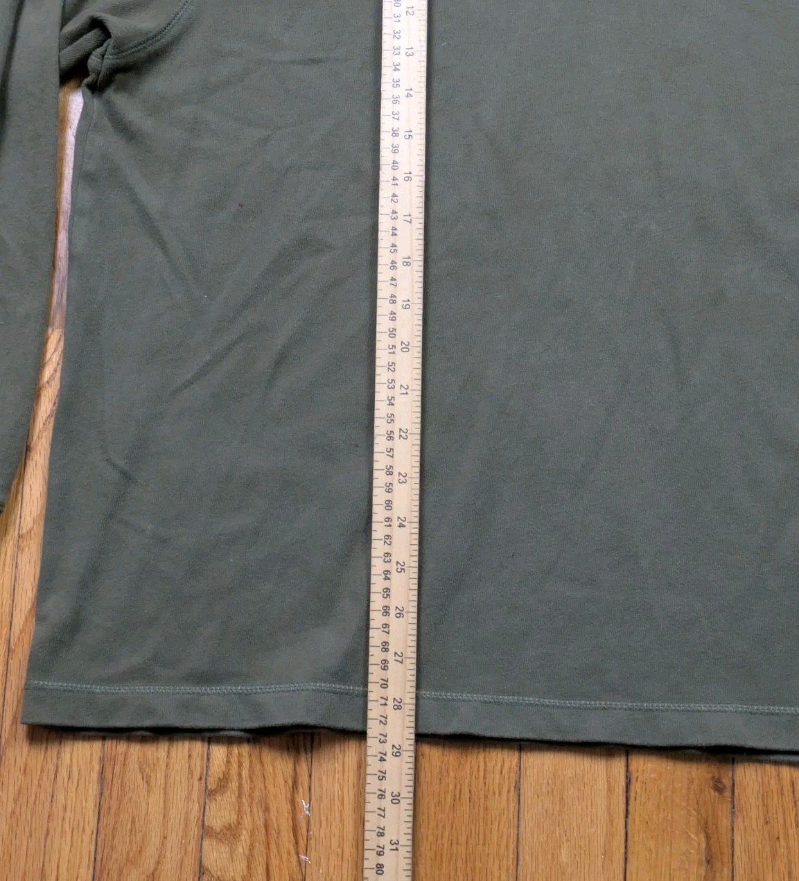 Vintage Eddie Bauer Shirt Mens XL Green Striped Long Sleeve Crew Neck gallery