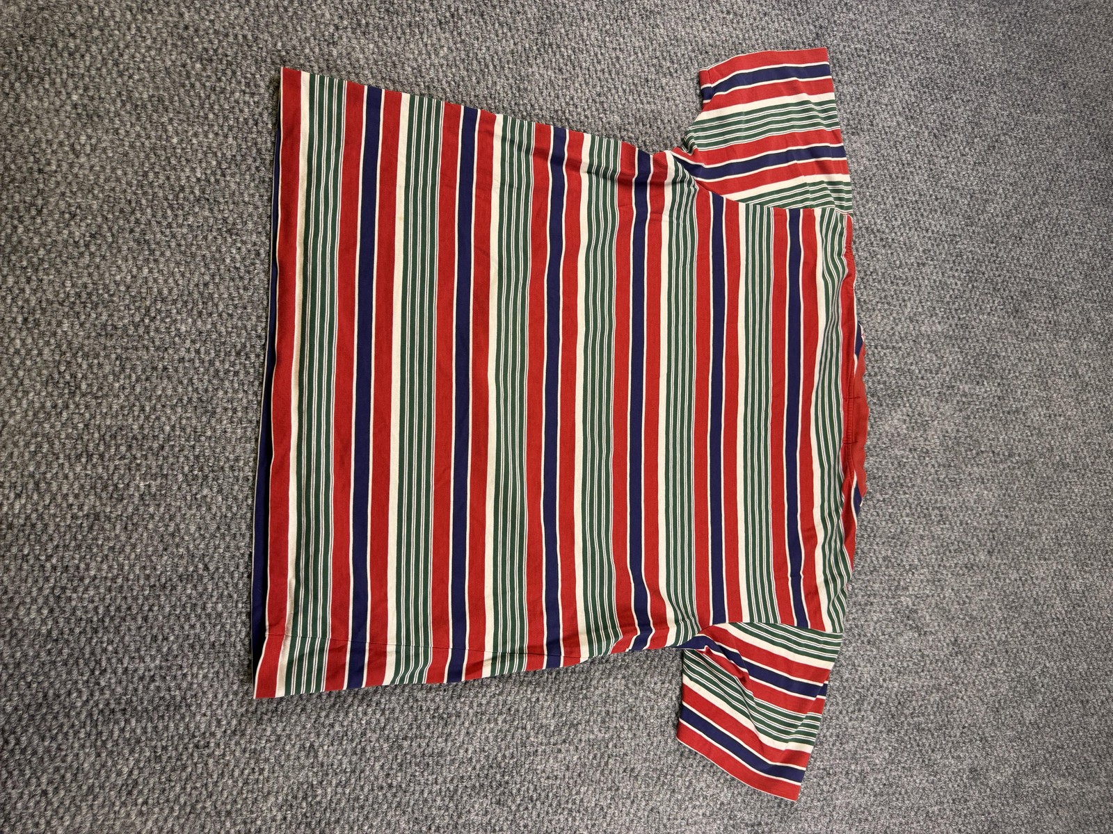 Polo Ralph Lauren Shirt Mens Large Multicolor Striped Cotton Tee Crewneck gallery