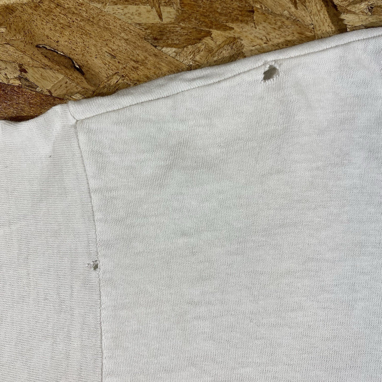 Vintage 90s MTV Music Television Abstract Spiral White Single Stitch Shirt SZ XL gallery