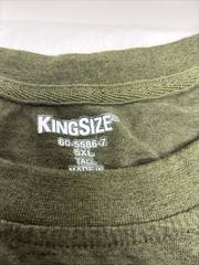 KingSize Shrink-Less Lightweight Longer-Length Crewneck Pocket T-Shirt