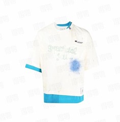 MAISON MIHARA YASUHIRO MMY Shirt Splicing Distressed OVERSIZED T-SHIRT SIZE 50