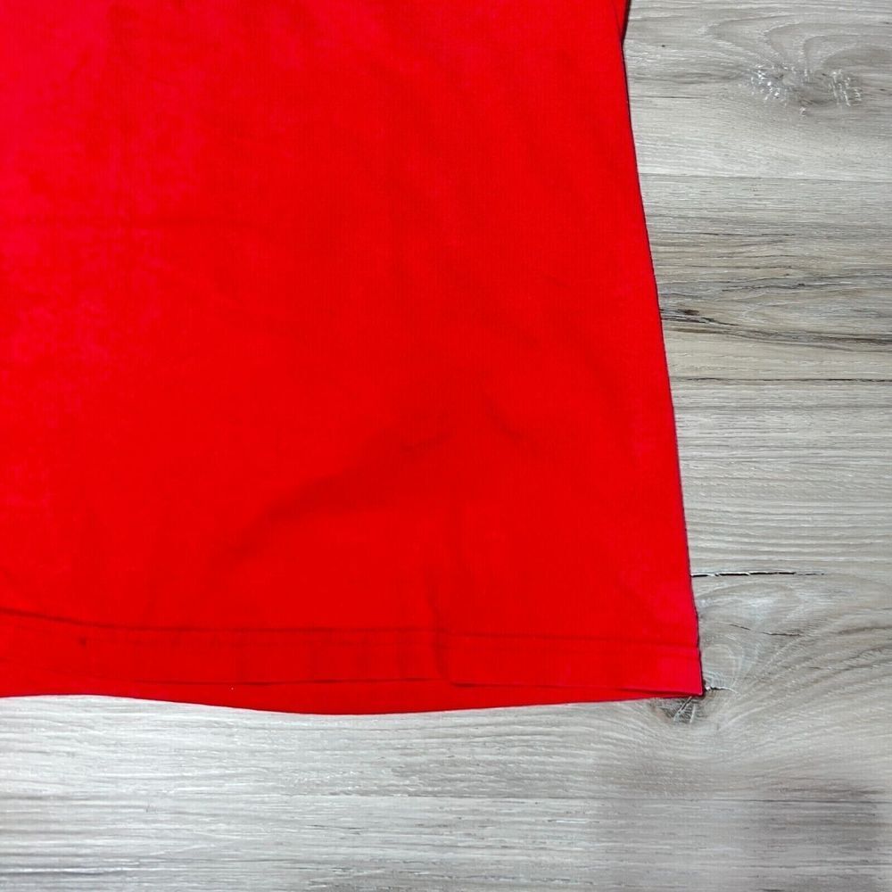 Vintage Greek Life Spring Formal Shirt Mens XL Red Short Sleeve Crew 90s gallery