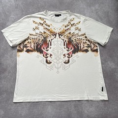 Vintage Sean John Leopard Shirt Mens 2XL Y2K Hip Hop Goth Emo