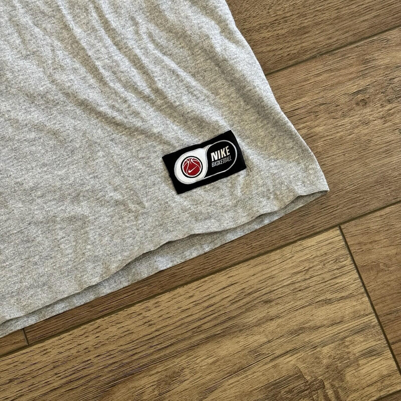 Vintage 90s Nike Basketball Center Swoosh Check Shirt XL gallery