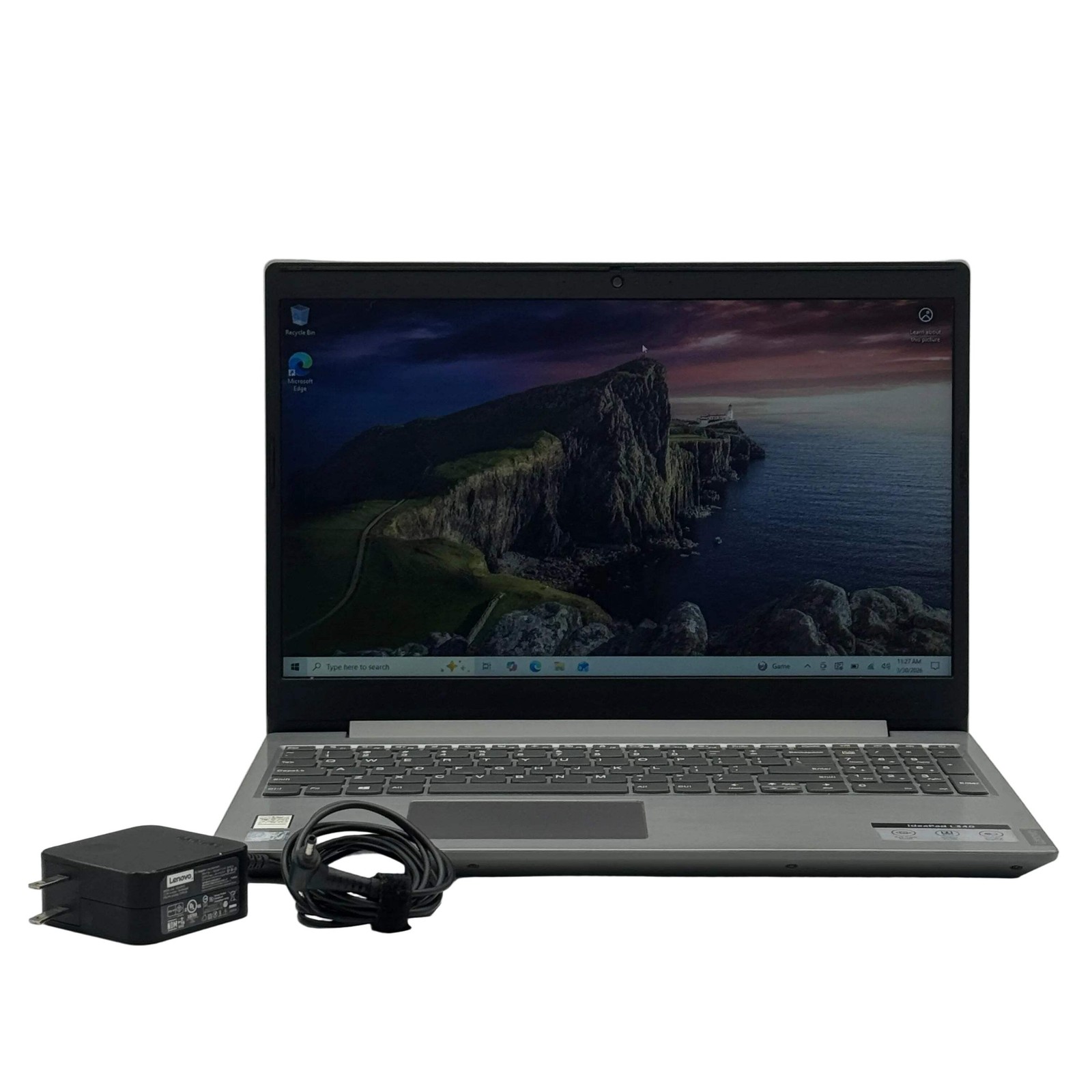 Lenovo IdeaPad L340 15.6″ Laptop Core i3 8th Gen 8GB 1TB HDD Silver With Charger