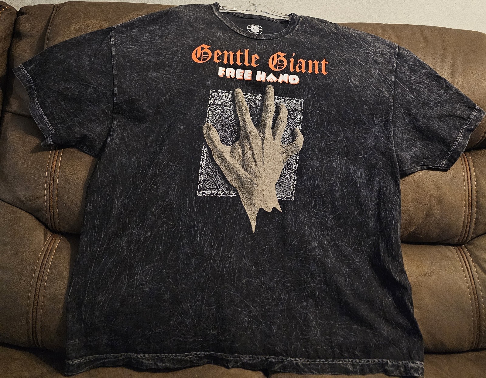 Gentle Giant Mineral Wash Official Band T Shirt Progressive Rock Size 3x gallery