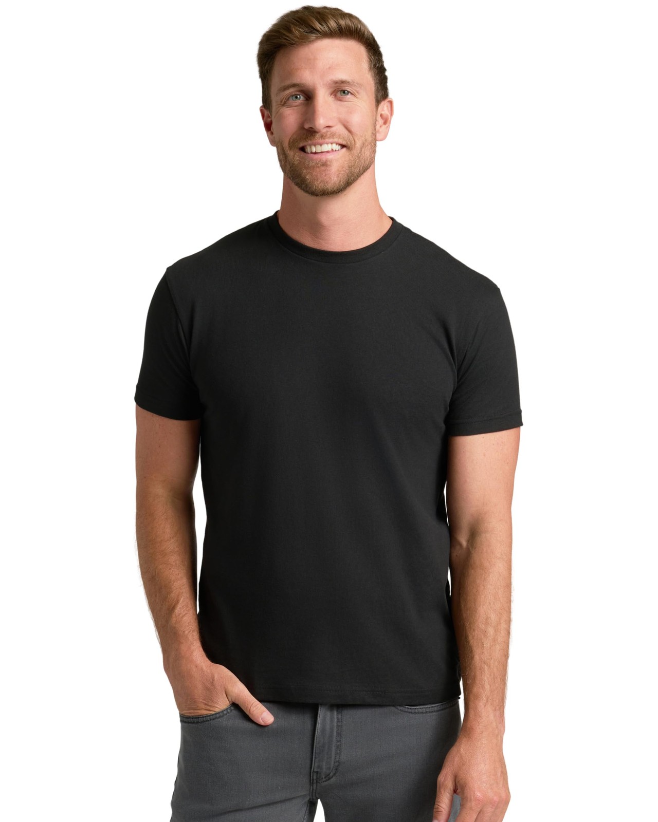 True Classic Mens T-Shirts – Short Sleeve Crew Neck T Shirts for Man, Cotton