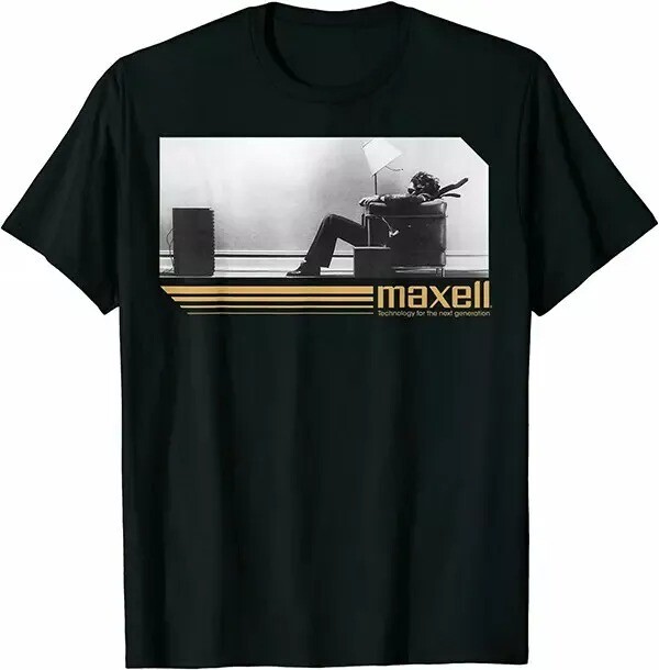 Maxells Funny Retro T-Shirt full size S to 5X gallery