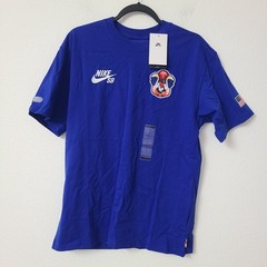 Nike SB Team USA 2024 Olympics Skate Logo T-Shirt FZ8935-417 Size S Blue
