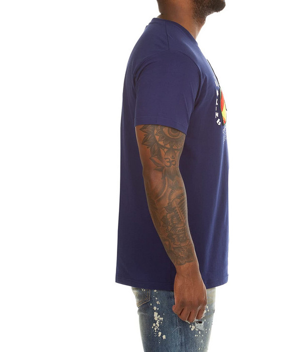 Akoo Men’s T-Shirts Short Sleeve Knit Cotton Fashion Abstract Snobby Tee 2XL gallery