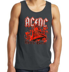 AC/DC Hell’s Bells PUNK ROCK Band Tank Top (Multiple Colors)