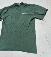 Men’s Starbucks T-Shirt Green Solid M Coffee Cafe Drip Espresso Spell-Out Logo
