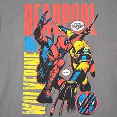 Dead Pool and Wolverine Shirt MENS Extra Large XL GREY Marvel Comics MOVIE NWT