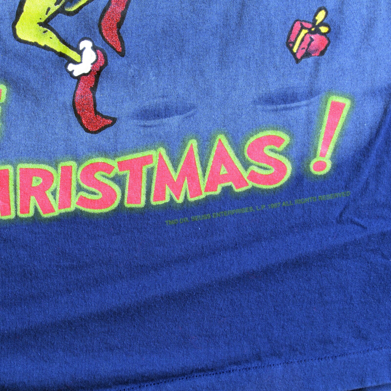 Vintage 1997 Dr Seuss The Grinch 90s T Shirt gallery
