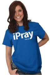 I Pray Religious Philippians Christian Bible Womens or Mens Crewneck T Shirt Tee