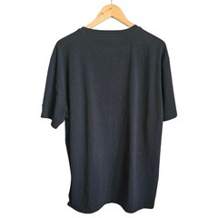 BKYS Mens Black Embellished Wireless Love Crew Neck Bunny T-Shirt Streetwear 3XL