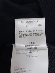 YOKE Sweater (Thick) Size 2 Cotton Black YK24SS0701S