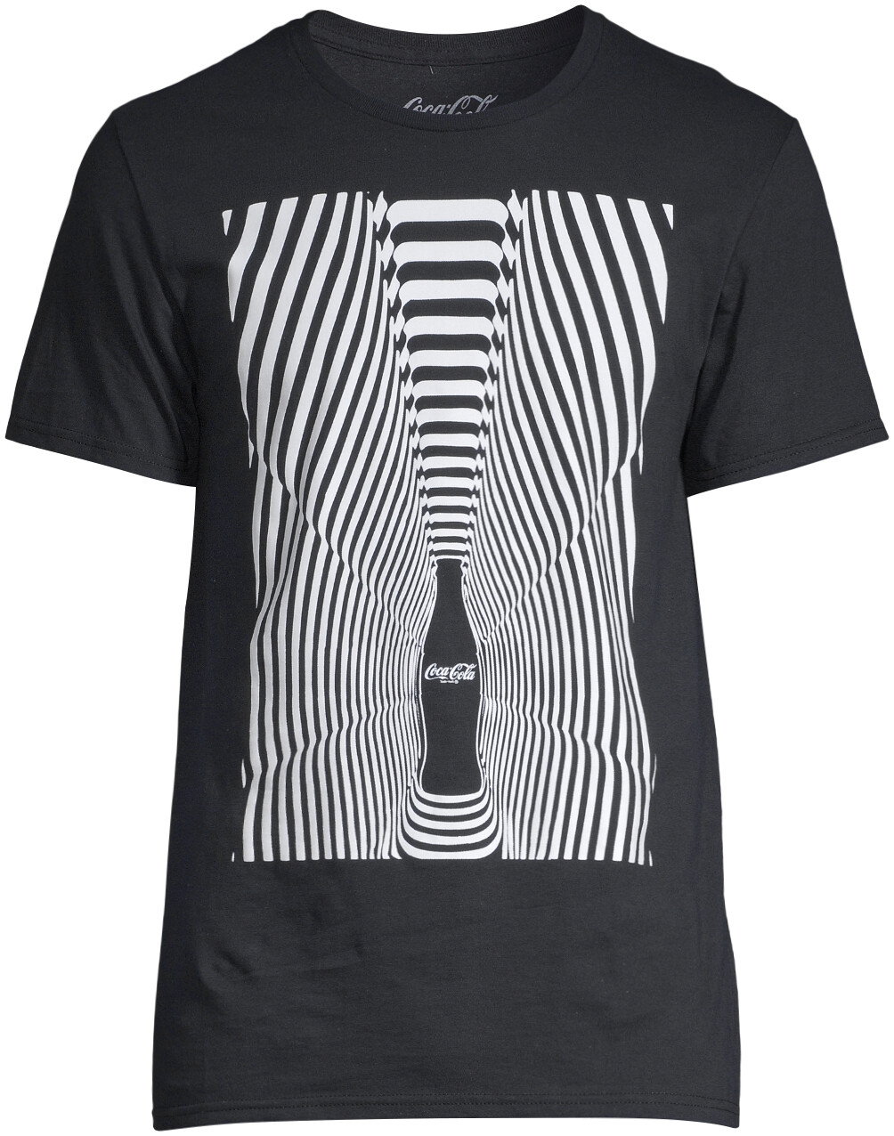 Coca Cola Coke Optical Radiate Energy Waves Bottle T-Shirt Men's Size Small-2XL gallery