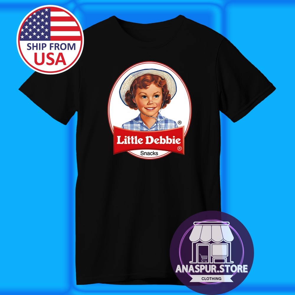 Little Debbie Snak Cakes Snacks Men’s Black Size S-5XL