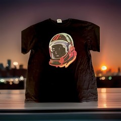 Billionaire Boys Club Standing Astro Black T-Shirt Size Large
