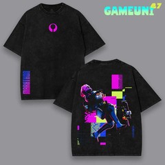 Recon Marathon Sci-fi Game Double-side Graphic Tee Streetwear T-Shirt