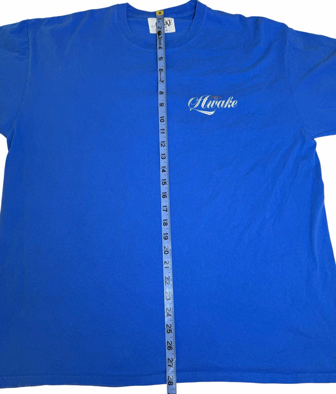 Awake NY Comunidad Logo T-Shirt Blue Men's Size XL Streetwear Tee gallery