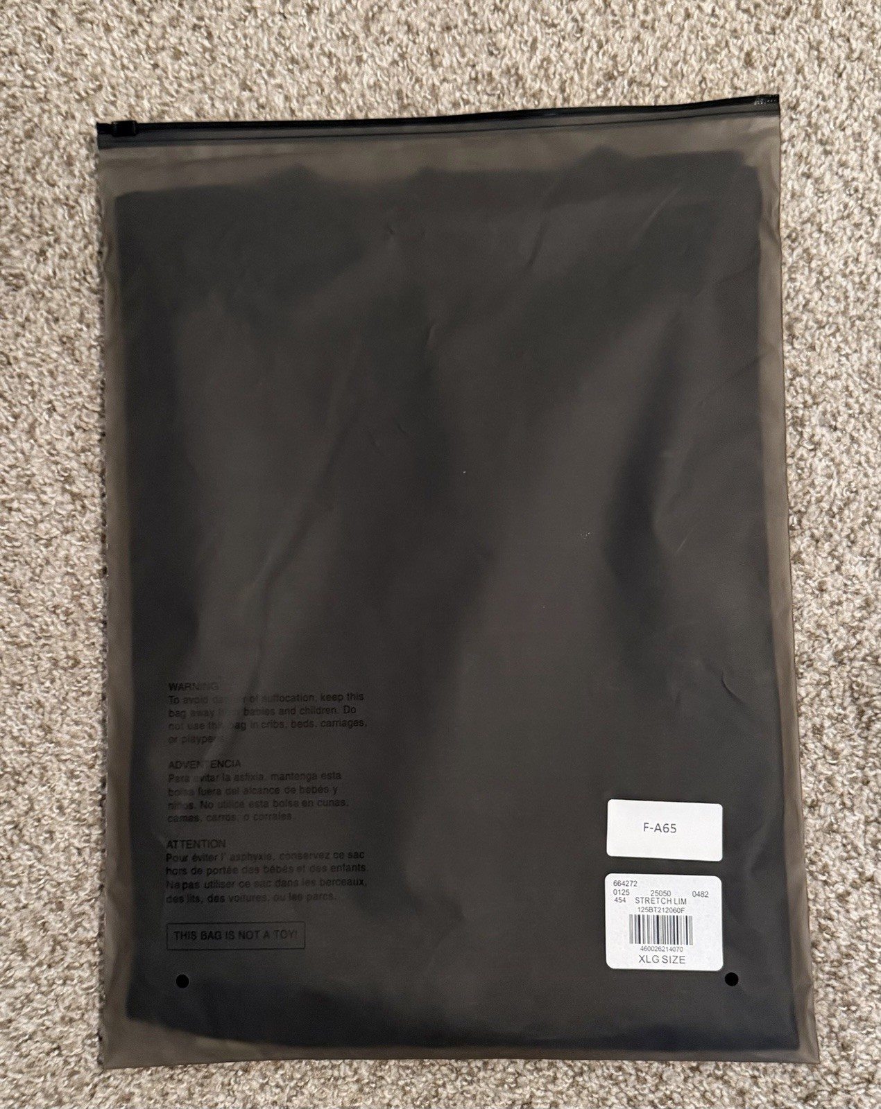 Essentials Fear of God Men's Black Logo Crew Neck Short Sleeve T-Shirt XL gallery