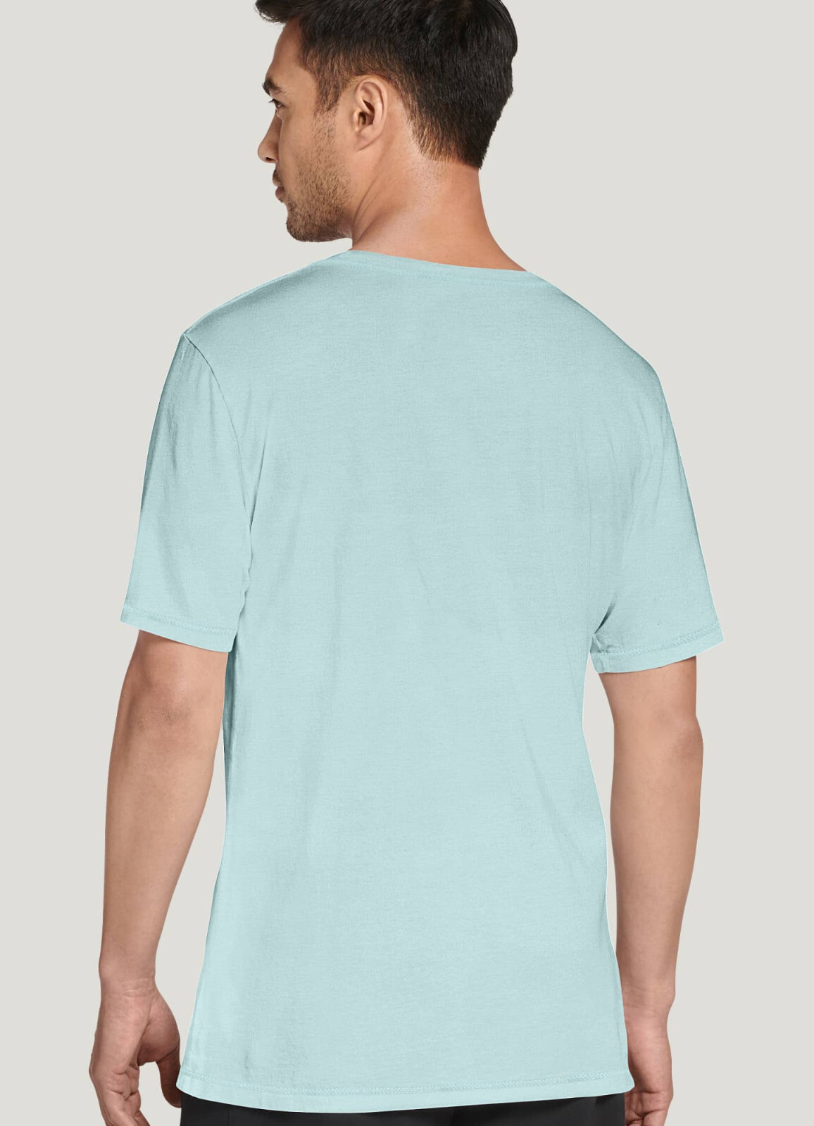Jockey Made in America USA 100% Supima Cotton Crew Neck T-Shirt Tee Blue NEW L gallery