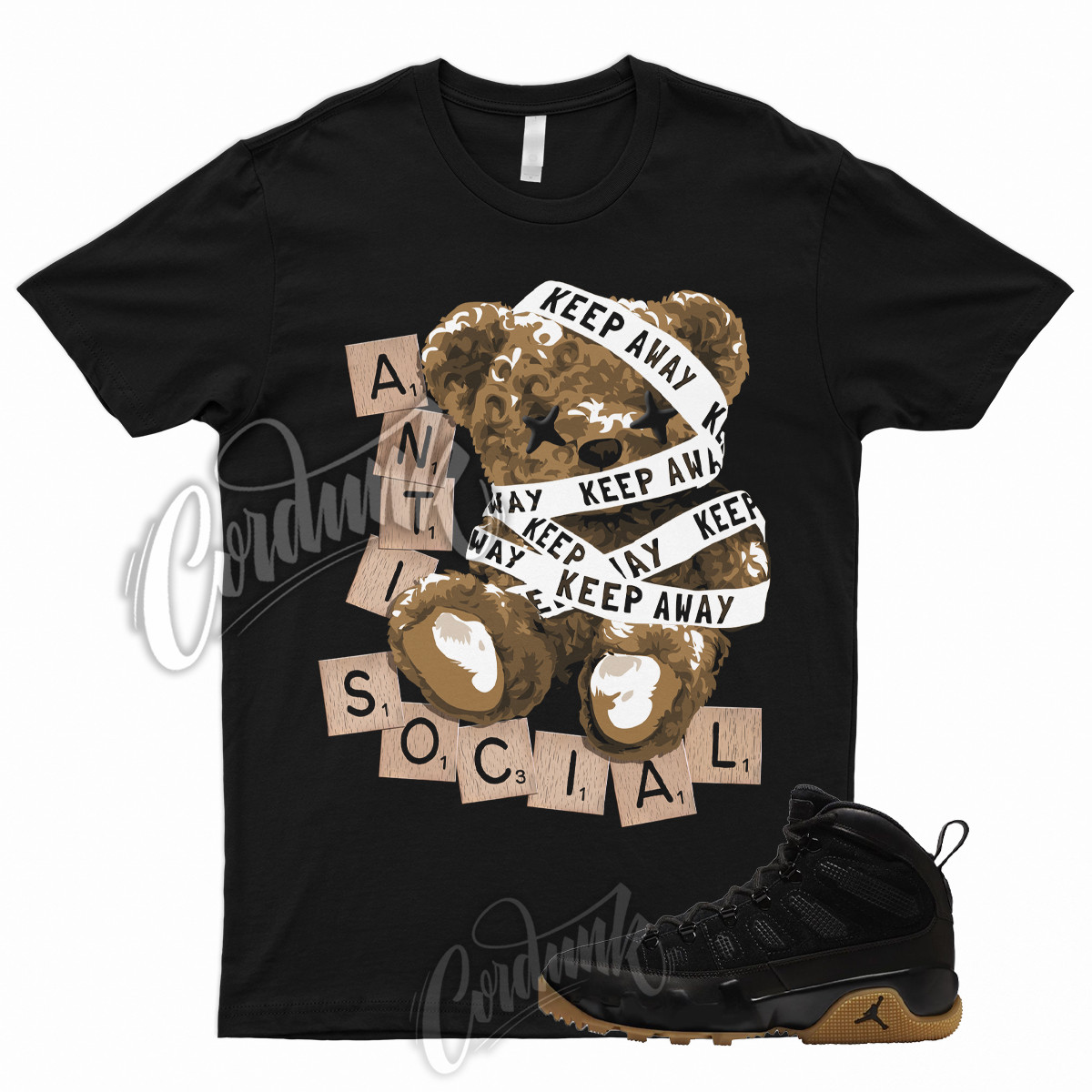 ANTI T Shirt for 9 Boot NRG Black Gum Brown Wheat Tan Natural High Mid Low 1 J1 gallery