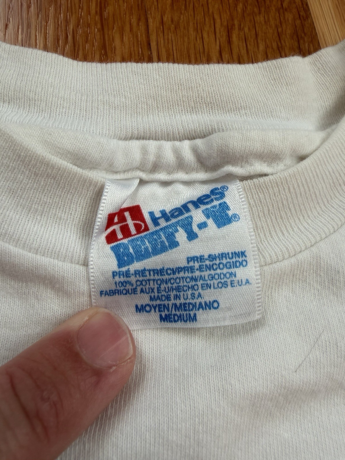 Vintage 90s Hersheys Chocolate Promo T Shirt Double Sided Medium Single Stitch gallery