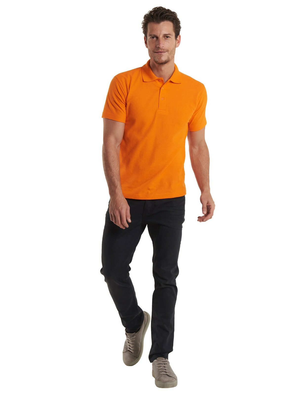Uneek New Mens & Womens Classic Polo Shirt Casual Sports Size XS - 6XL Poloshirt gallery