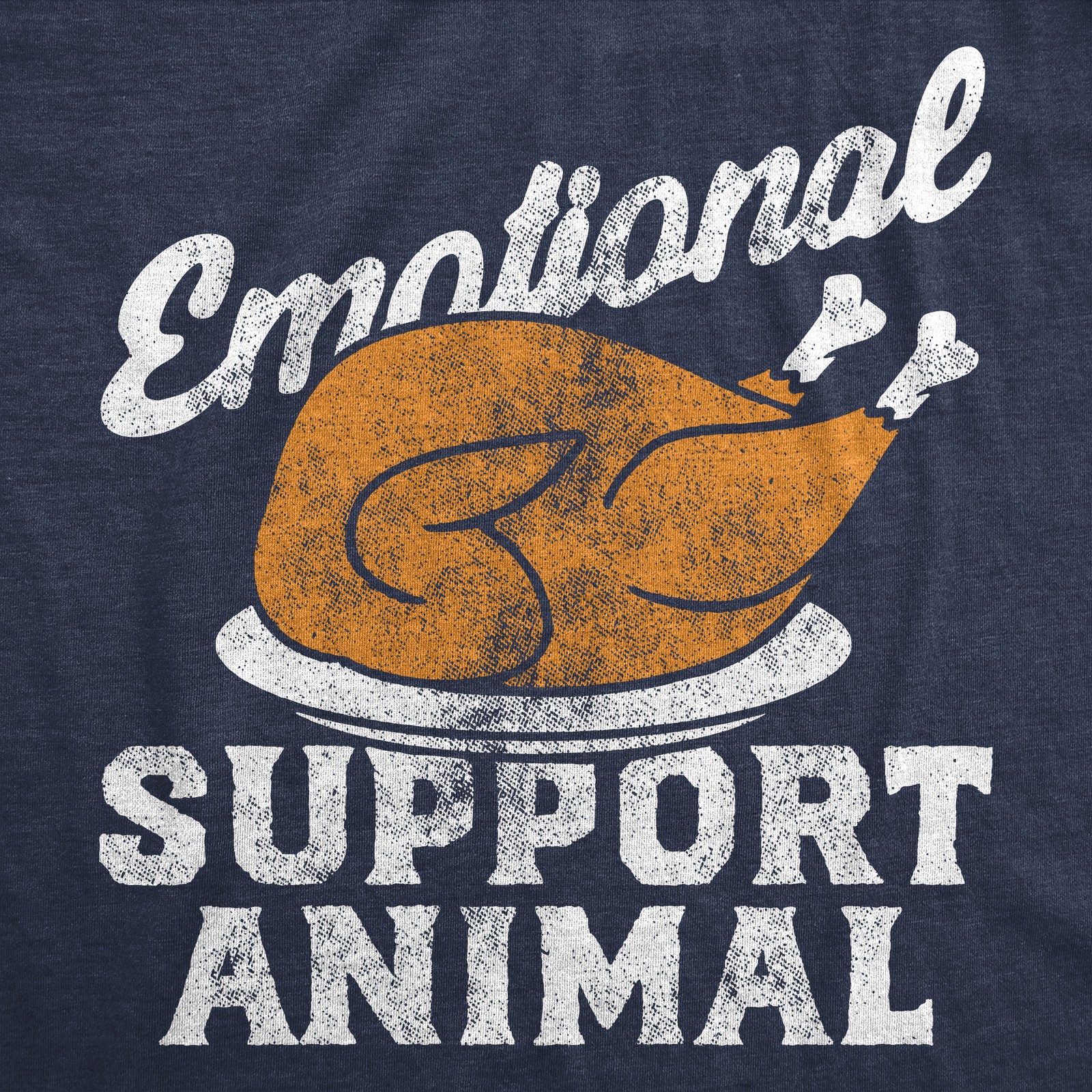 Mens Funny T Shirts Emotional Support Animal Turkey Sarcastic Thanksgiving gallery