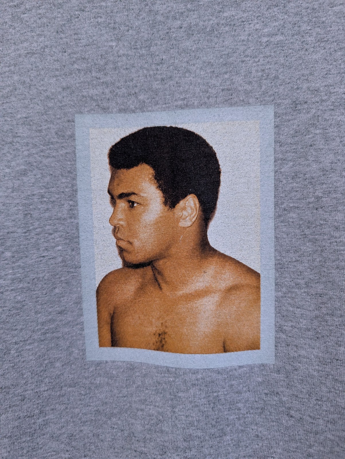 Supreme SS16 Ali Warhol Photo Tee Heather Grey Size Large gallery