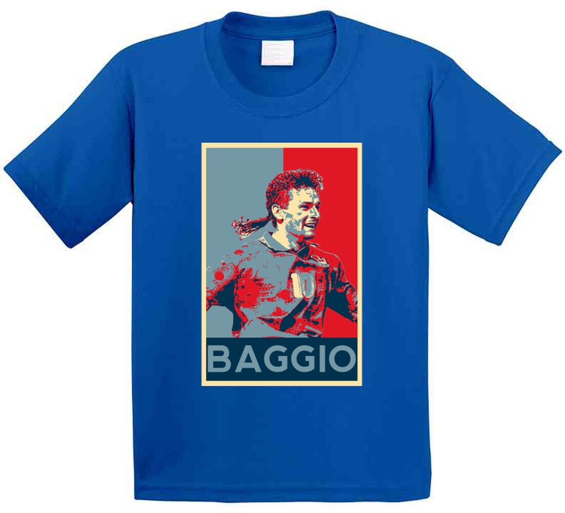Roberto Baggio Italy Soccer Futbol Player Top 100 All Time Sports Fan T Shirt gallery