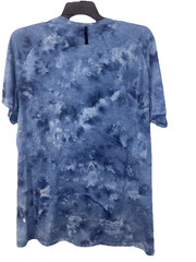 Lululemon Always Agile Short Sleeve Spray Diamond Dye Tee Size Large Blue Navy