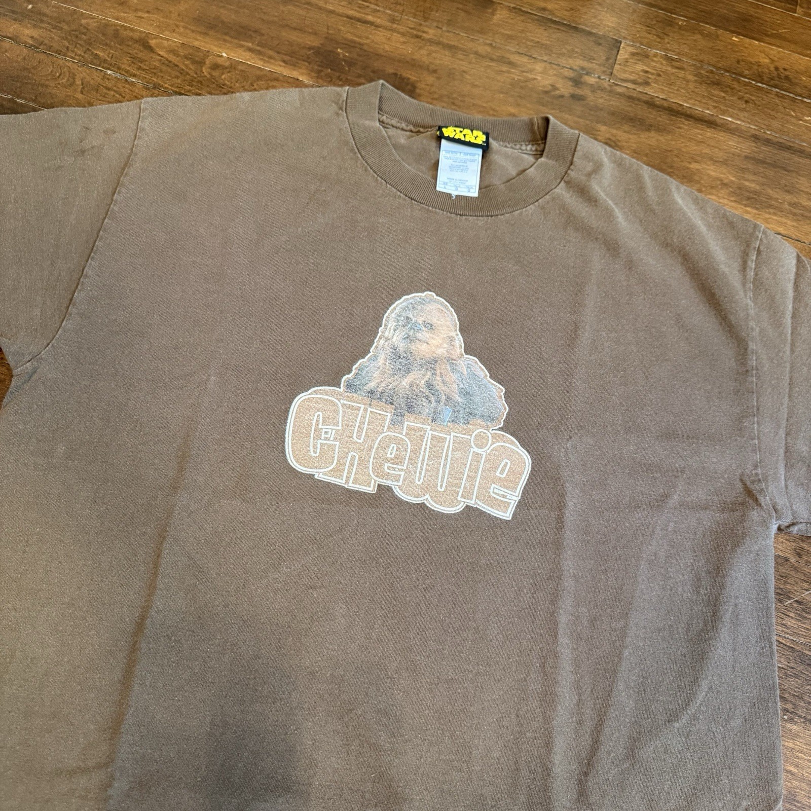Vintage Y2K Chewie Chewbacca Star Wars Shirt Size Large gallery