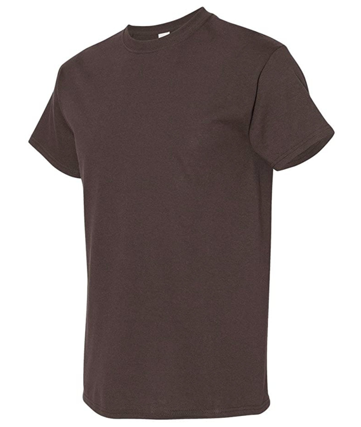 Gildan Heavy Cotton 5.3 oz. Adult Unisex T-Shirt (G500), Dark Chocolate, Small gallery