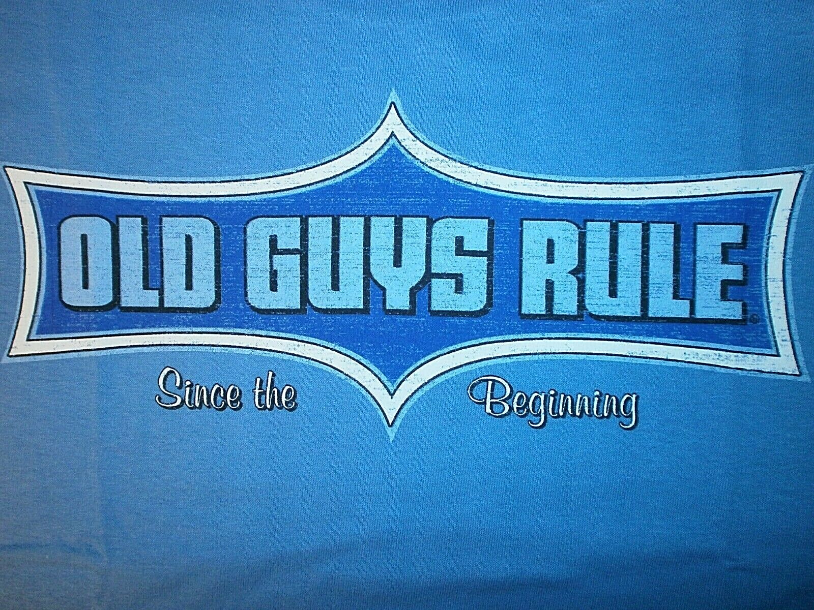 OLD GUYS RULE "SINCE THE BEGINNING" S/S T-SHIRT SIZE M gallery