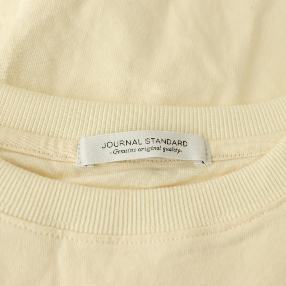 Journal Standard S/S Tshirt Cut and Sew L Beige Yellow /AQ OS SH Men's gallery